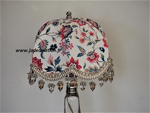 abat jour-dome-soie-liberty-houles-galon-sur mesure